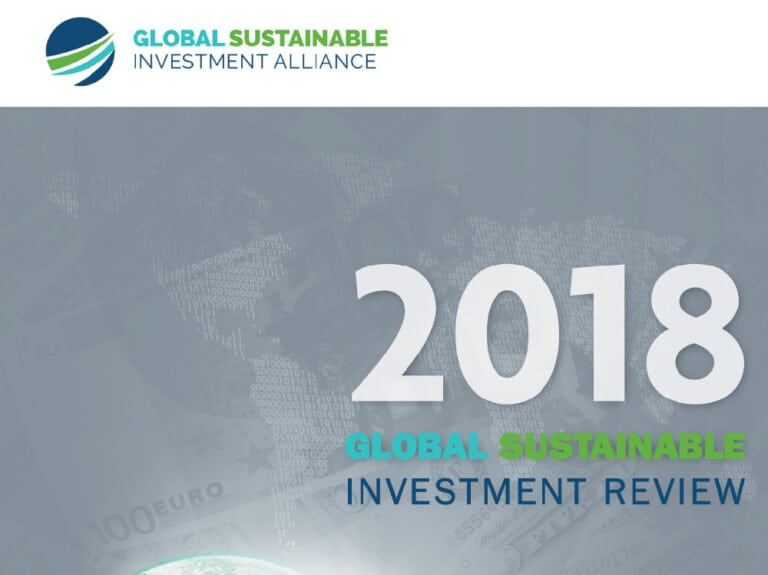 GSIA: 2018 Global Sustainable Investment Review