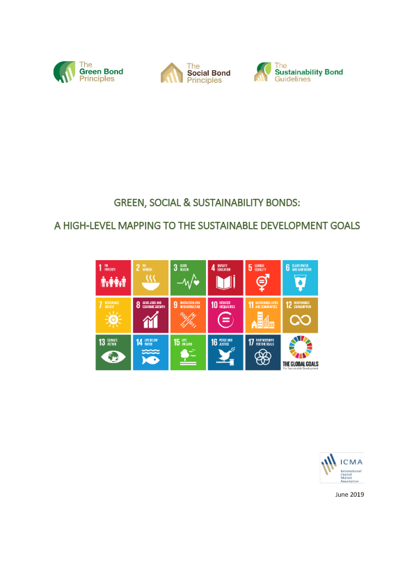Mapping SDGs to Green Social and Sustainability Bonds 2019