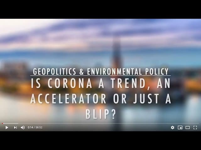 Geopolitics & Environmental Policy Webinar Replay