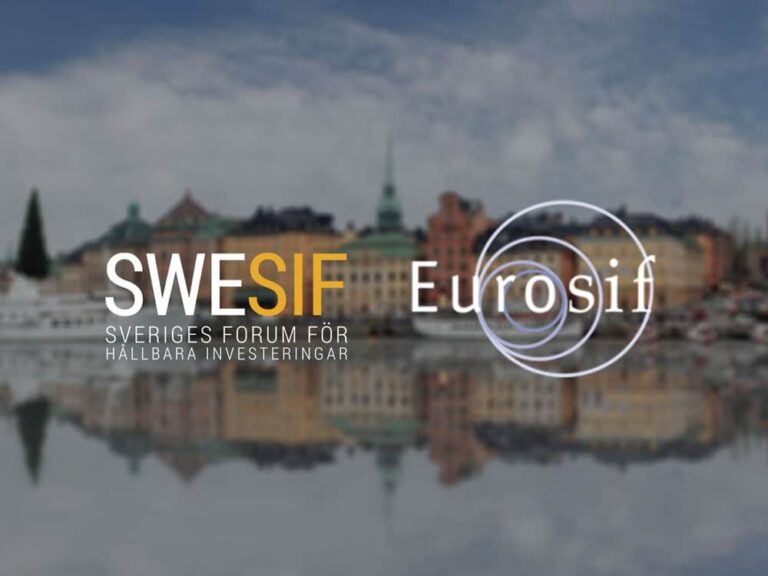 Press release: Swesif becomes member of Eurosif